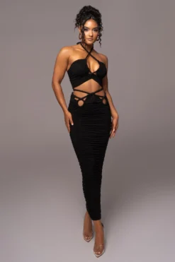 Black Go The Distance Skirt Set 12 Black Go The Distance Skirt Set -Trendify Store PRODUCT JUL112023 NEWARRIVALS 135 scaled