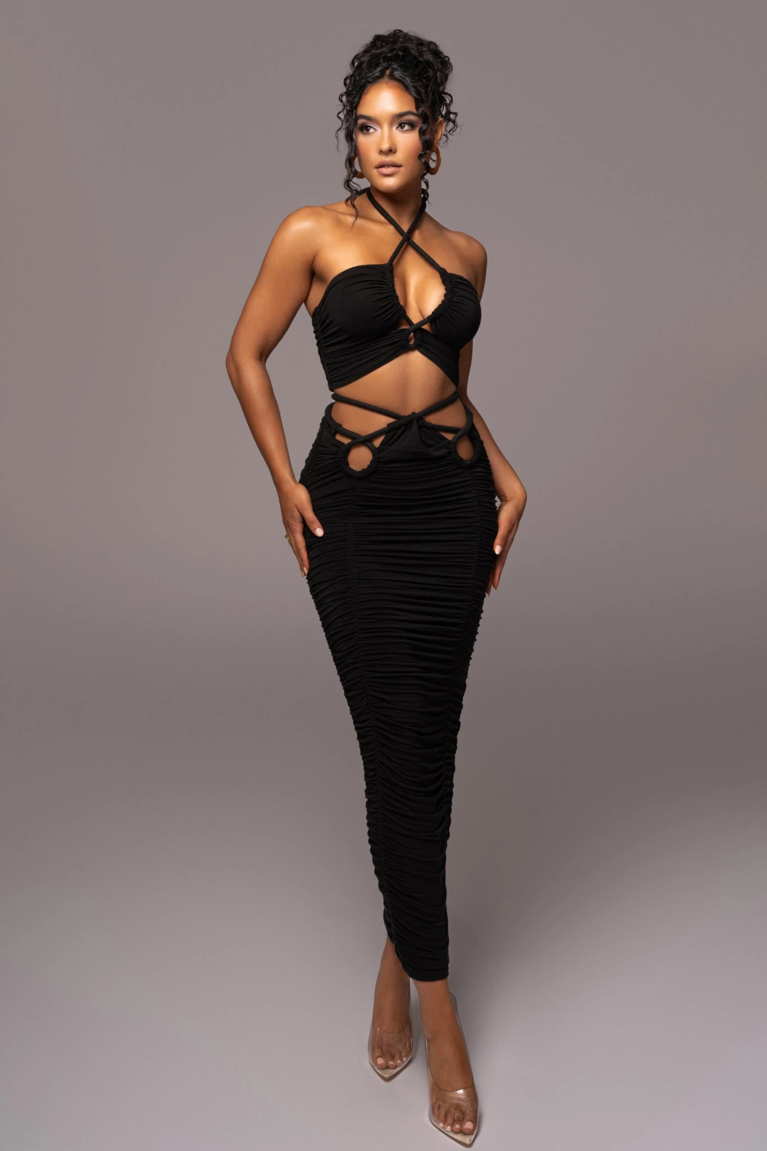 Black Go The Distance Skirt Set 4 Black Go The Distance Skirt Set - Image 4