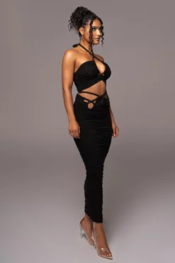 Black Go The Distance Skirt Set 15 Black Go The Distance Skirt Set -Trendify Store PRODUCT JUL112023 NEWARRIVALS 137 scaled