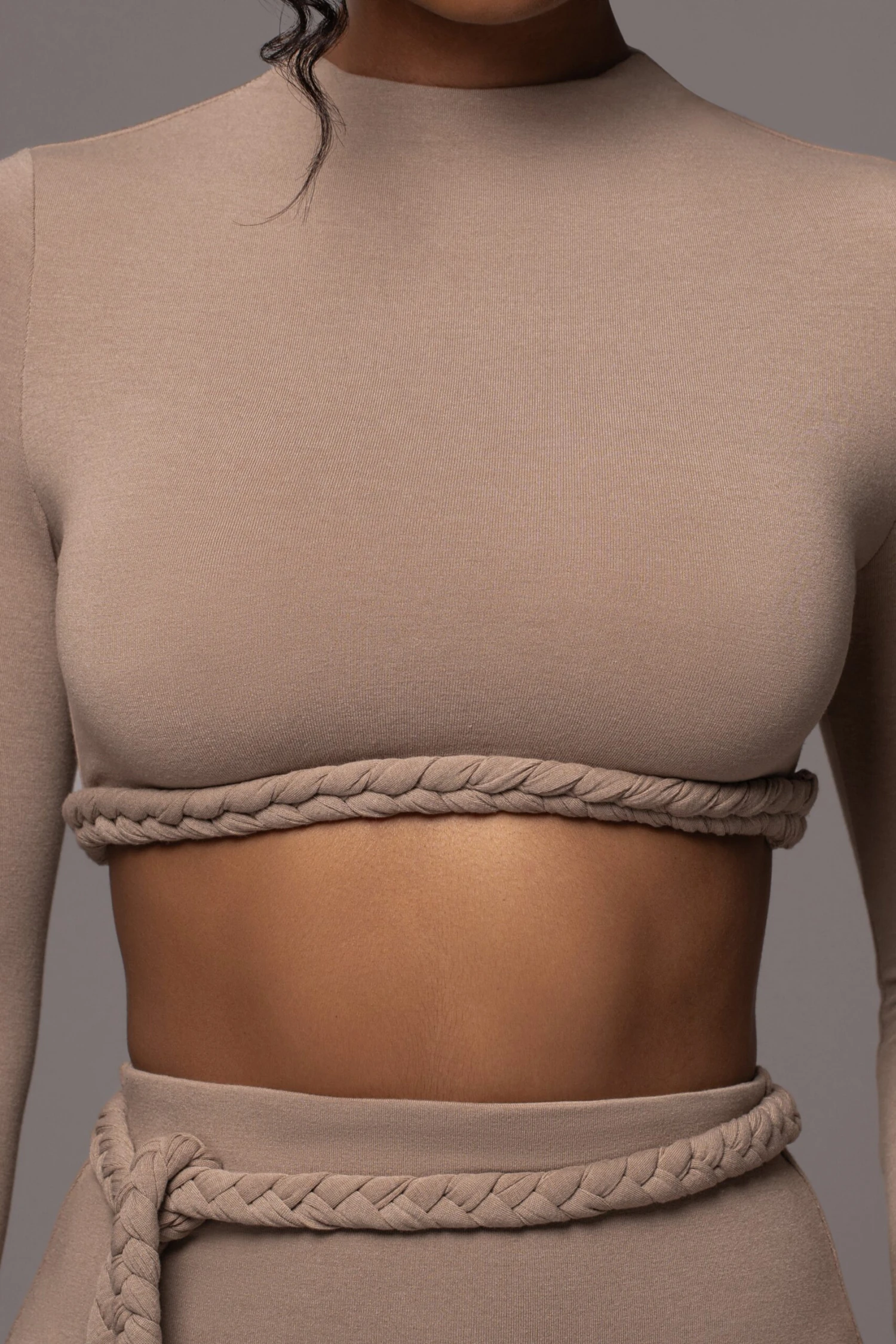 Beige City Love Two-Piece Skirt Set 2 Beige City Love Two-Piece Skirt Set - Image 2