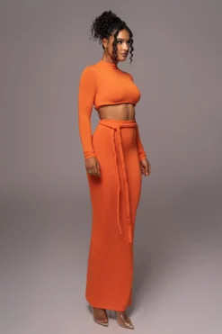 Orange City Love Two-Piece Skirt Set -Trendify Store PRODUCT JUL112023 NEWARRIVALS 179 scaled