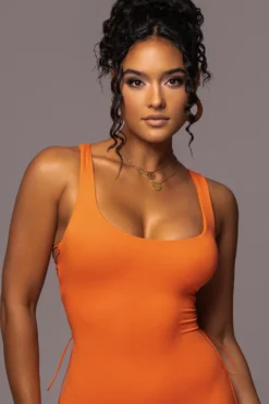 Tangerine Late Nights Midi Dress -Trendify Store PRODUCT JUL112023 NEWARRIVALS 28 scaled