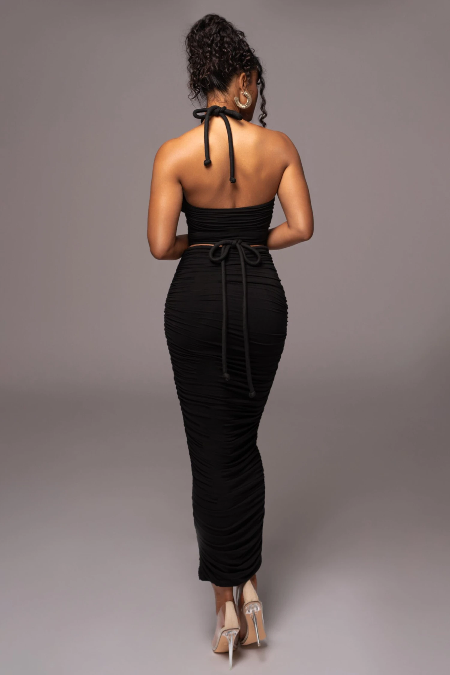 Black Go The Distance Skirt Set 9 Black Go The Distance Skirt Set - Image 9