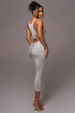 Grey Late Nights Midi Dress 15 Grey Late Nights Midi Dress -Trendify Store PRODUCT JUL112023 NEWARRIVALS 52 scaled