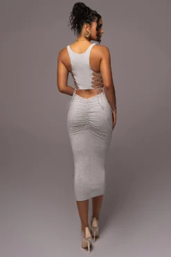 Grey Late Nights Midi Dress 22 Grey Late Nights Midi Dress -Trendify Store PRODUCT JUL112023 NEWARRIVALS 53 scaled