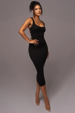 Black Late Nights Midi Dress 12 Black Late Nights Midi Dress -Trendify Store PRODUCT JUL112023 NEWARRIVALS 61 scaled