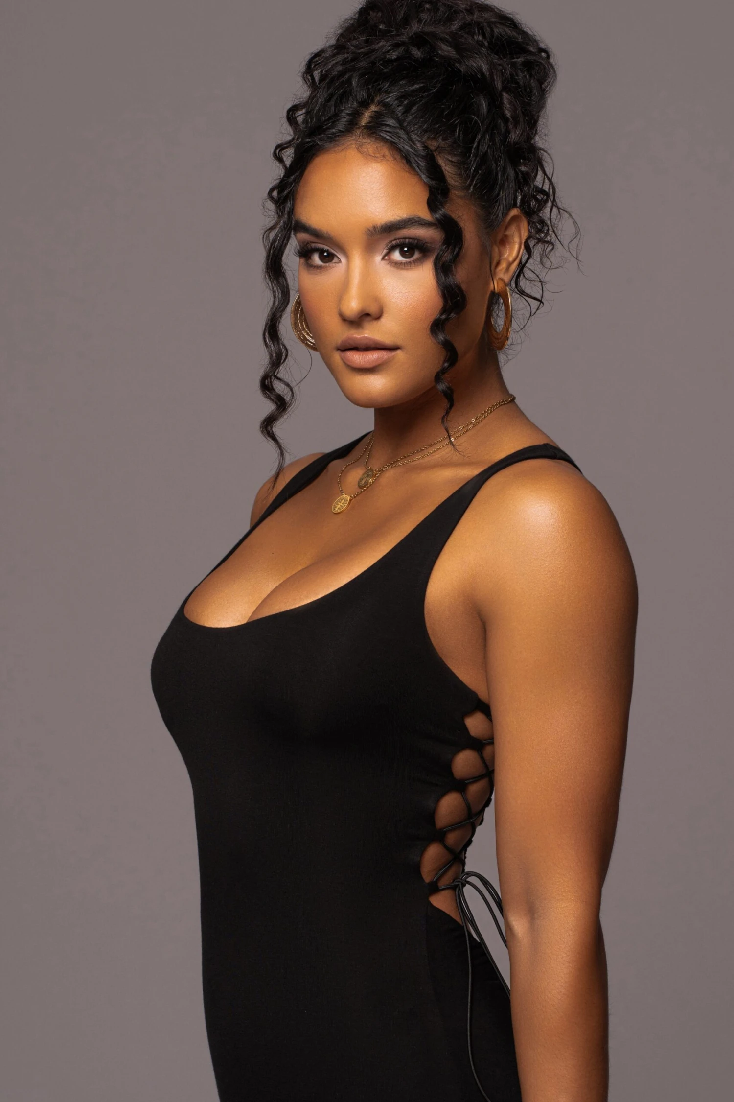 Black Late Nights Midi Dress 6 Black Late Nights Midi Dress - Image 6