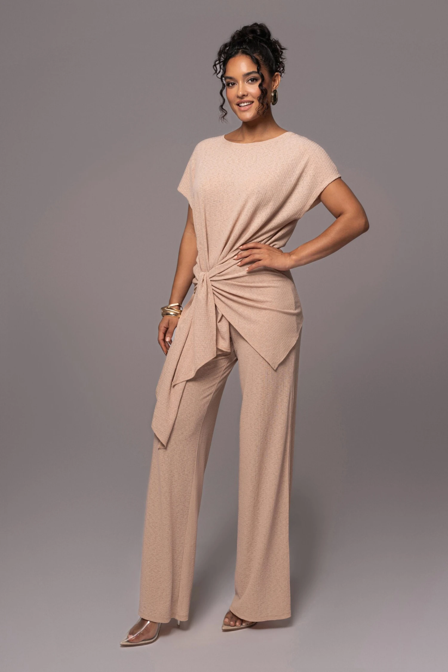 Tan Chase The Sun Two-Piece Set 6 Tan Chase The Sun Two-Piece Set - Image 6