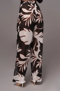 Ivory Floral Stay For A While Printed Trousers -Trendify Store PRODUCT JUL132023 CHIFFON 191 scaled