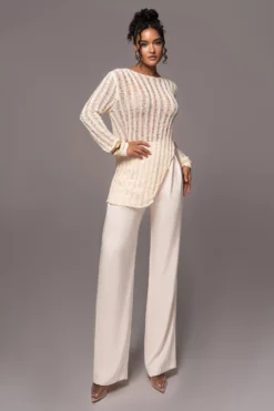 Cream Natalya Rib Knit Top 20 Cream Natalya Rib Knit Top -Trendify Store PRODUCT JUL132023 CHIFFON 213 scaled