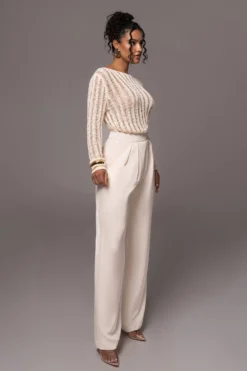 Cream Natalya Rib Knit Top 23 Cream Natalya Rib Knit Top -Trendify Store PRODUCT JUL132023 CHIFFON 221 scaled