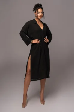 Black Sunlight Crinkled Mesh Skirt Set -Trendify Store PRODUCT JUL132023 CHIFFON 248 scaled