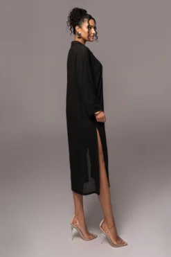 Black Sunlight Crinkled Mesh Skirt Set -Trendify Store PRODUCT JUL132023 CHIFFON 249 scaled