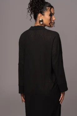 Black Sunlight Crinkled Mesh Skirt Set -Trendify Store PRODUCT JUL132023 CHIFFON 251 scaled