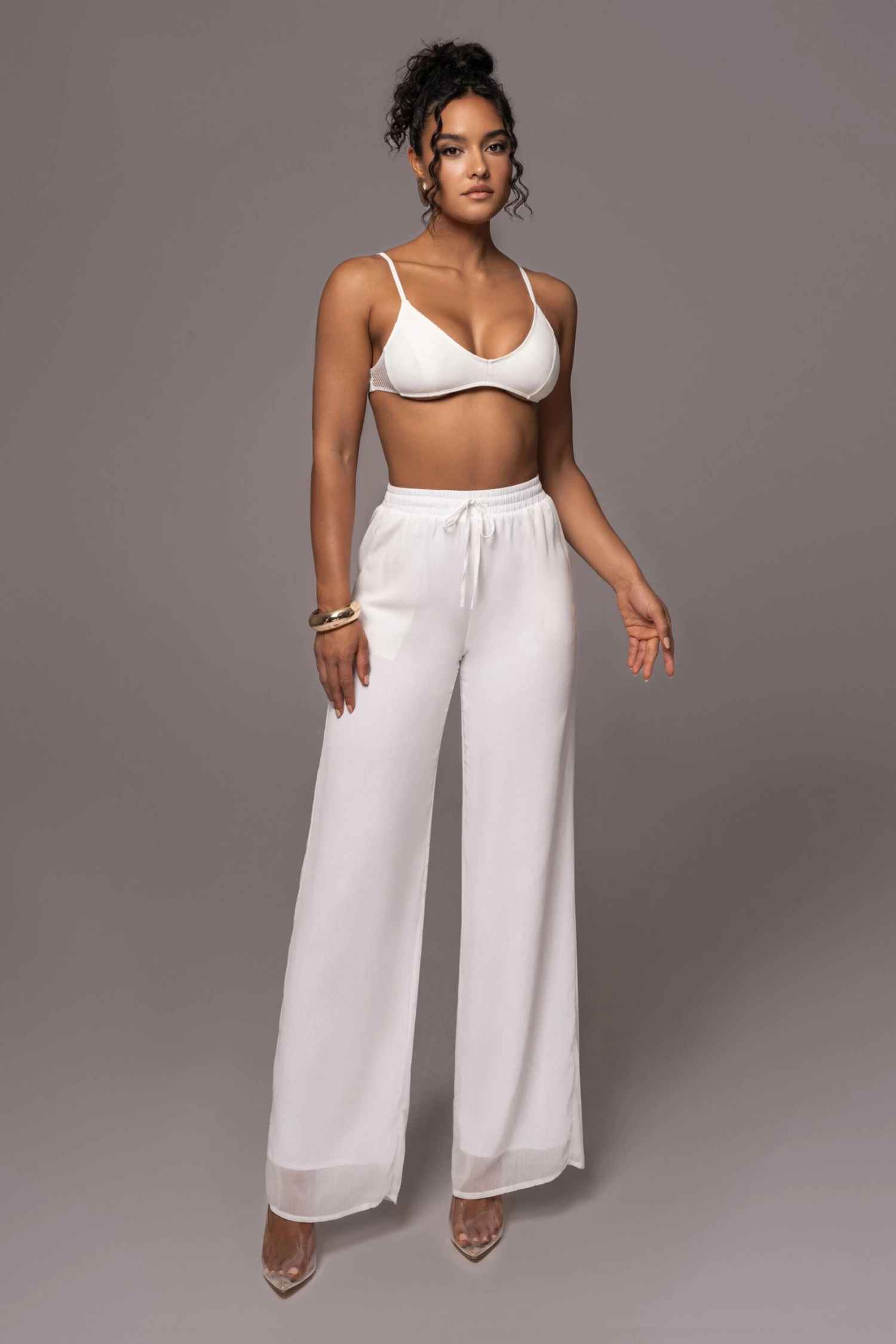 White Pacific 2-Piece Pant Set 7 White Pacific 2-Piece Pant Set - Image 7