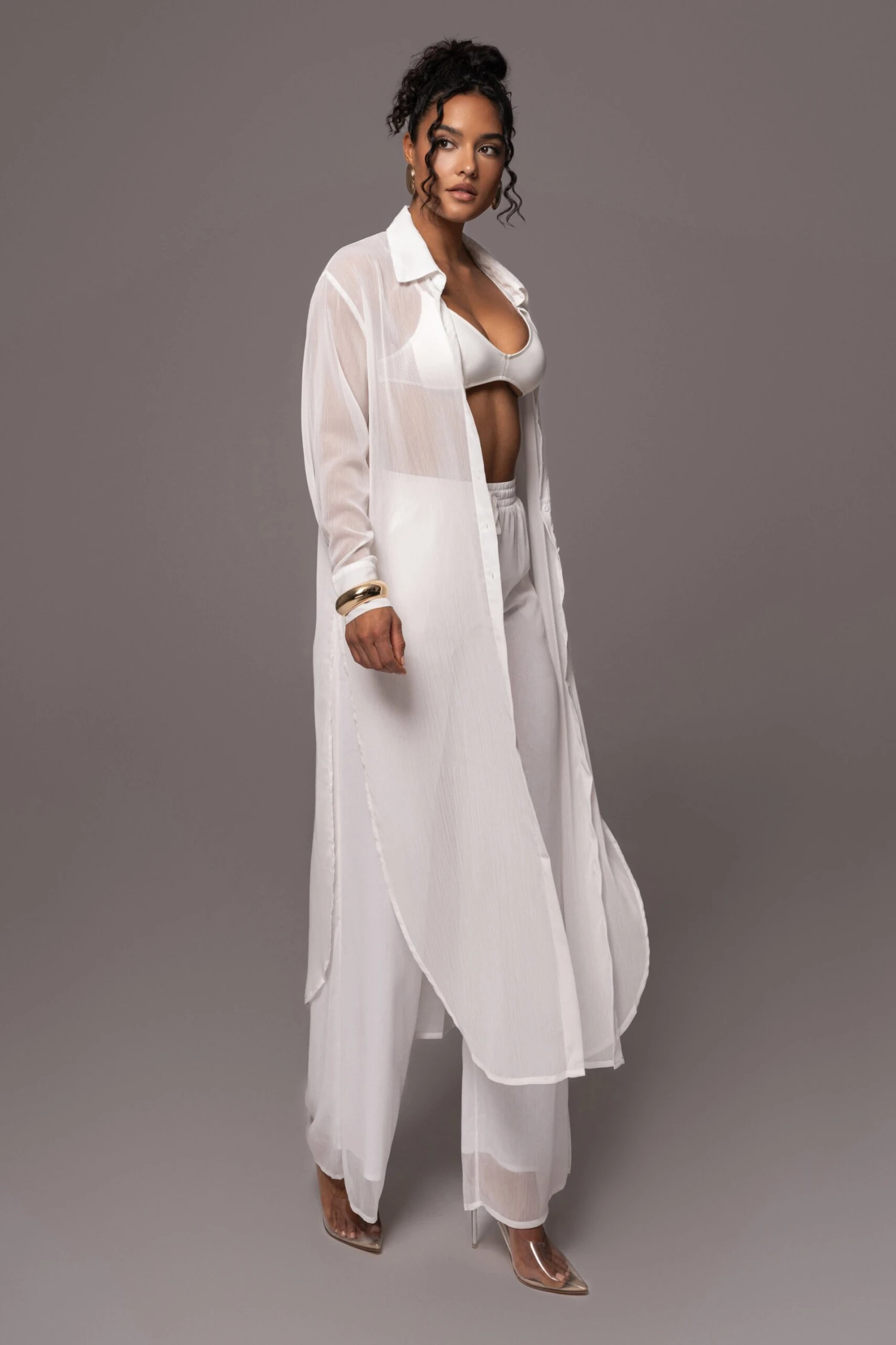 White Pacific 2-Piece Pant Set 12 White Pacific 2-Piece Pant Set - Image 12