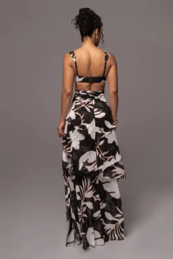 White Floral Printed Love Two-Piece Set -Trendify Store PRODUCT JUL132023 CHIFFON 99 scaled