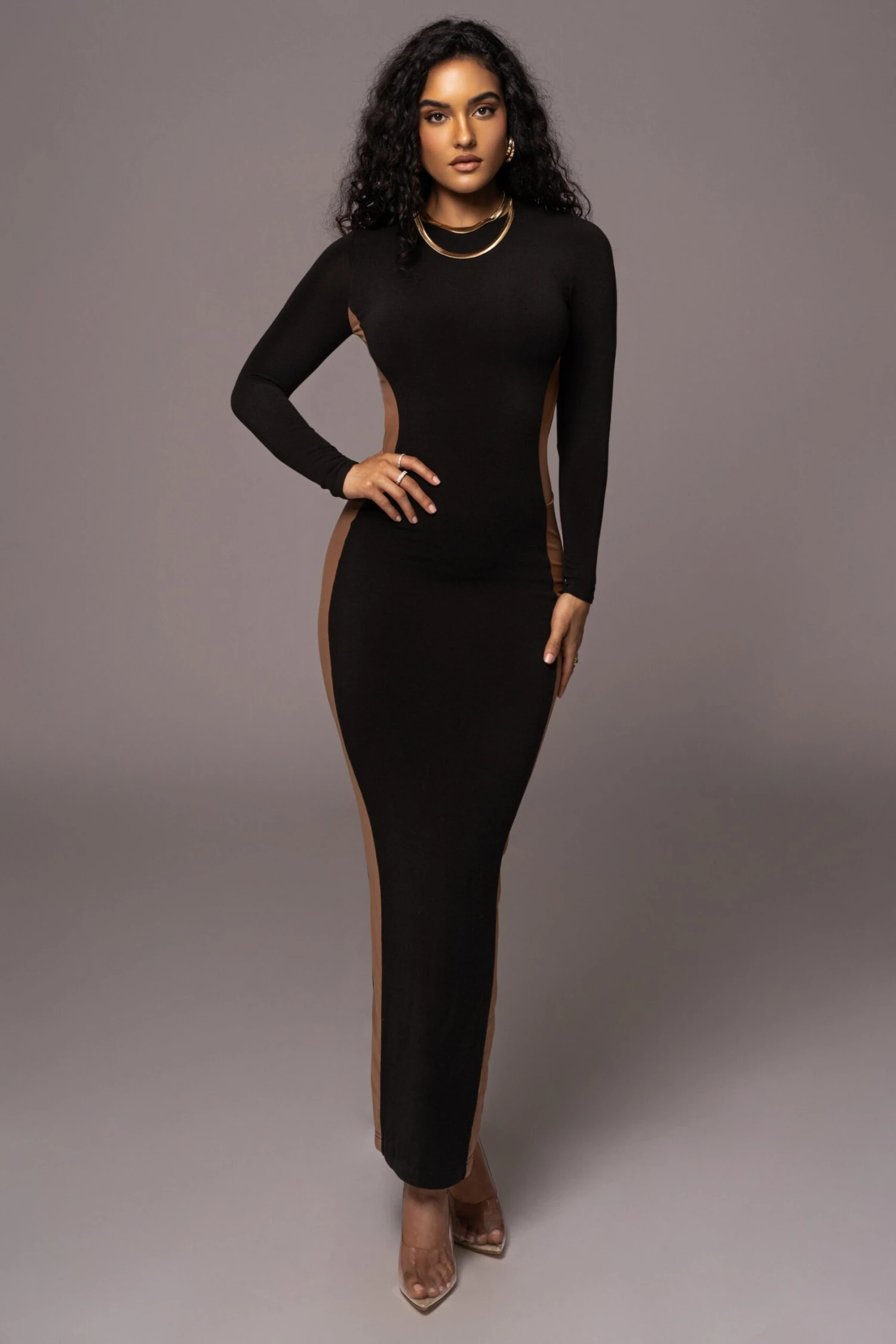 Noir Break Away Maxi Dress 5 Noir Break Away Maxi Dress - Image 5