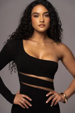 Noir Chase The Night One Shoulder Dress -Trendify Store PRODUCT JUL192023 AUGDROP1 13 scaled