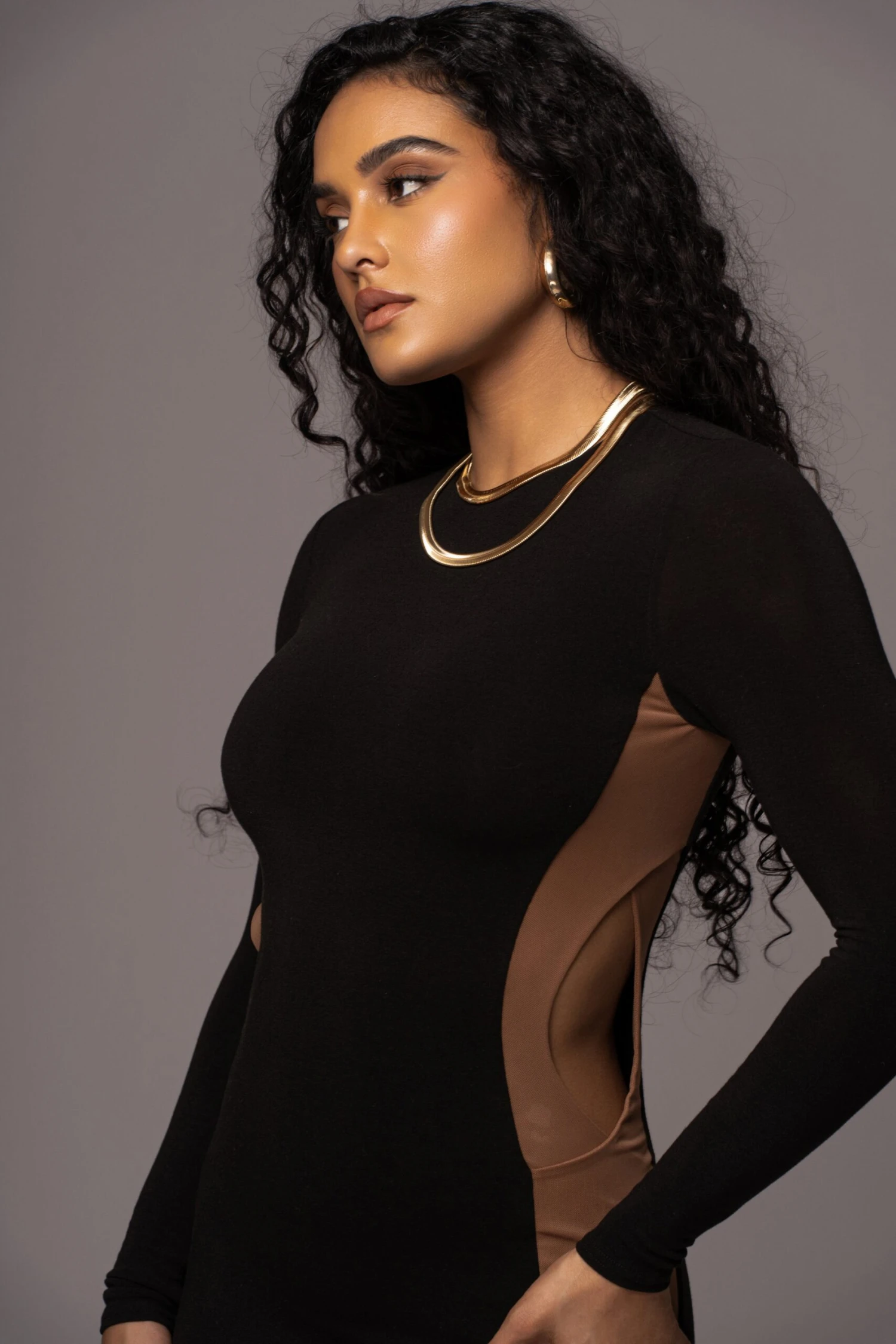 Noir Break Away Maxi Dress 8 Noir Break Away Maxi Dress - Image 8