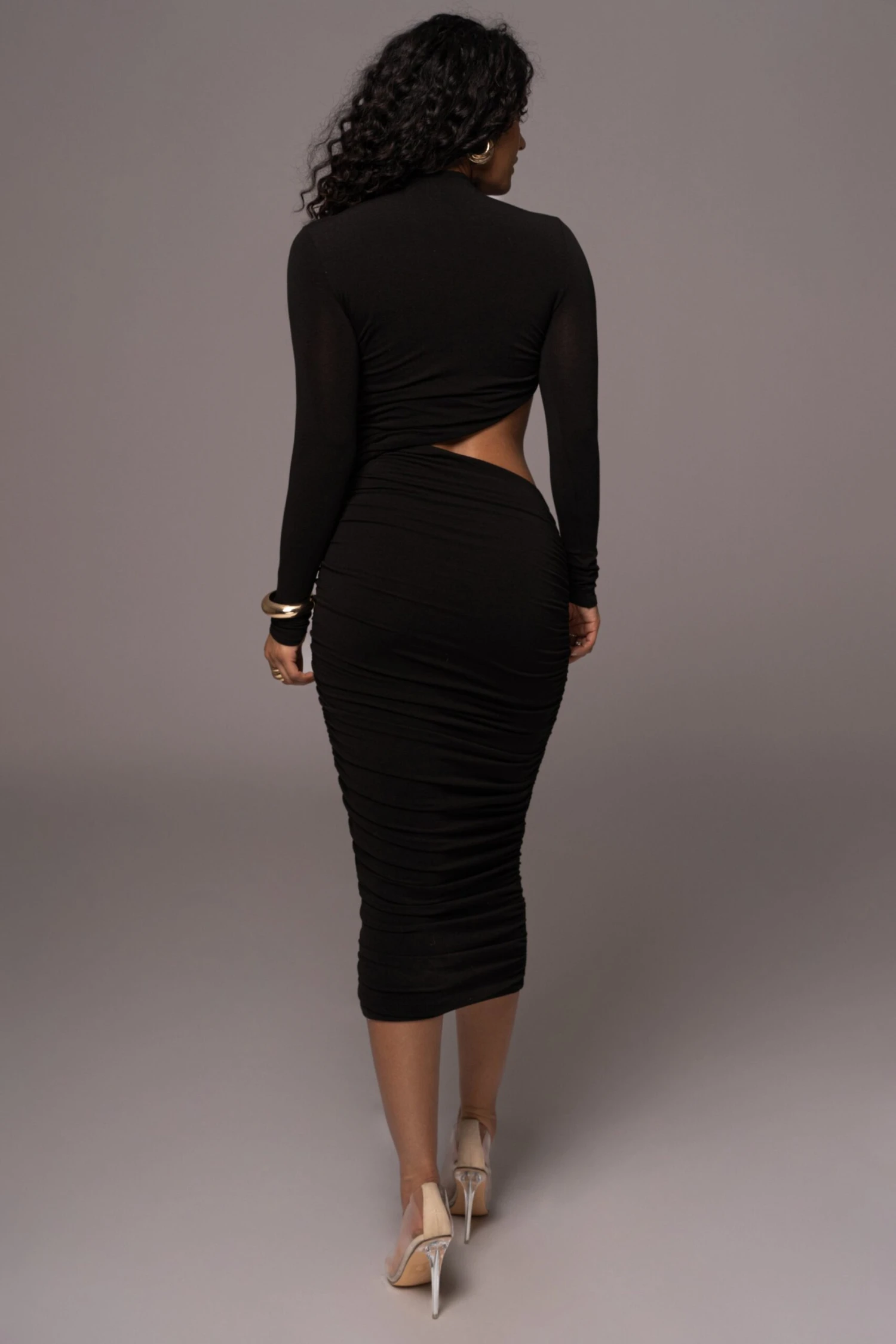 Noir Clear Skies Mock Neck Dress 8 Noir Clear Skies Mock Neck Dress - Image 8