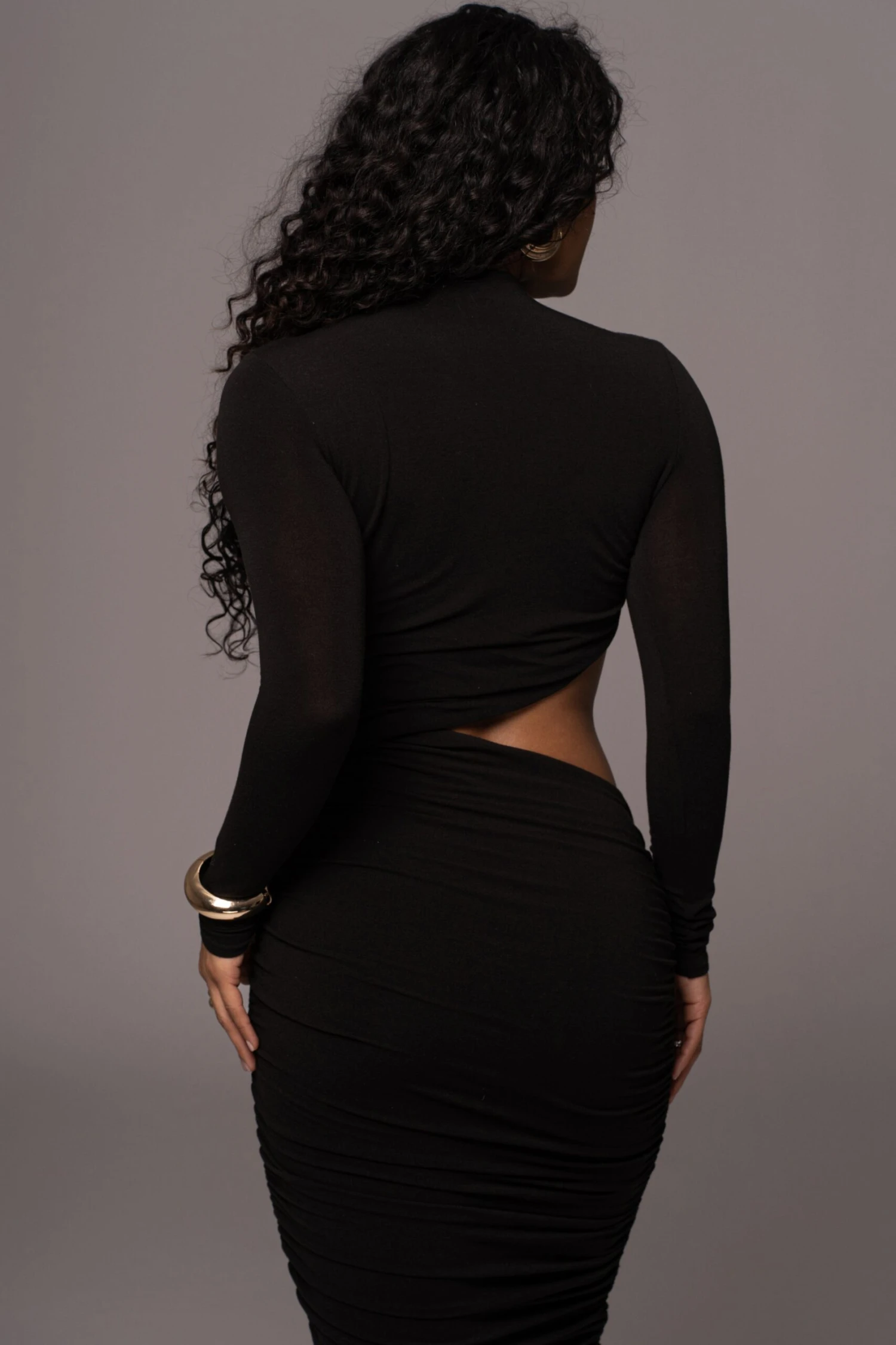 Noir Clear Skies Mock Neck Dress 7 Noir Clear Skies Mock Neck Dress - Image 7