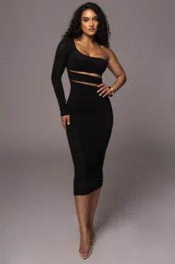 Noir Chase The Night One Shoulder Dress -Trendify Store PRODUCT JUL192023 AUGDROP1 2 scaled