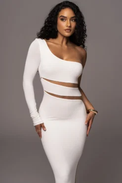 Ivory Chase The Night One Shoulder Dress -Trendify Store PRODUCT JUL192023 AUGDROP1 26 scaled