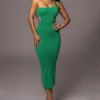 Emerald Ruth One Shoulder Dress