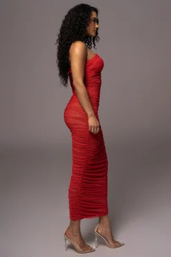 Red Denise Ruched Dress 21 Red Denise Ruched Dress -Trendify Store PRODUCT JUL192023 NEWRESHOOTS 95 scaled