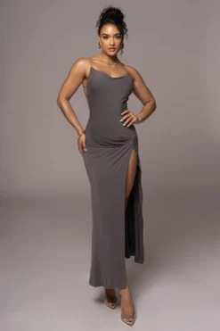 Grey Daniela Cowl Maxi Dress 12 Grey Daniela Cowl Maxi Dress -Trendify Store PRODUCT JUL262023 ASAP 2 scaled