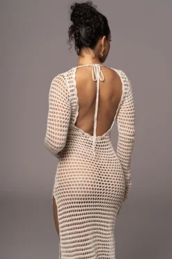 Cream Santa Barbara Cover Up Dress -Trendify Store PRODUCT JUL262023 ASAP 20 scaled