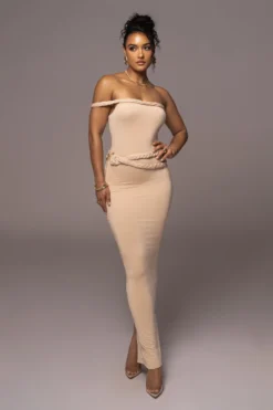 Tan One Of One Maxi Dress