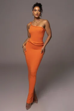 Tangerine One Of One Maxi Dress 13 Tangerine One Of One Maxi Dress -Trendify Store PRODUCT JUL262023 ASAP 59 scaled