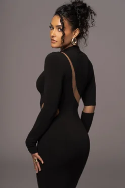 Noir Show Stopper High Neck Dress -Trendify Store PRODUCT JUL262023 AUGDROP12 107 scaled