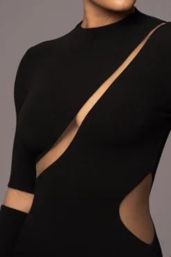 Noir Show Stopper High Neck Dress -Trendify Store PRODUCT JUL262023 AUGDROP12 113 scaled