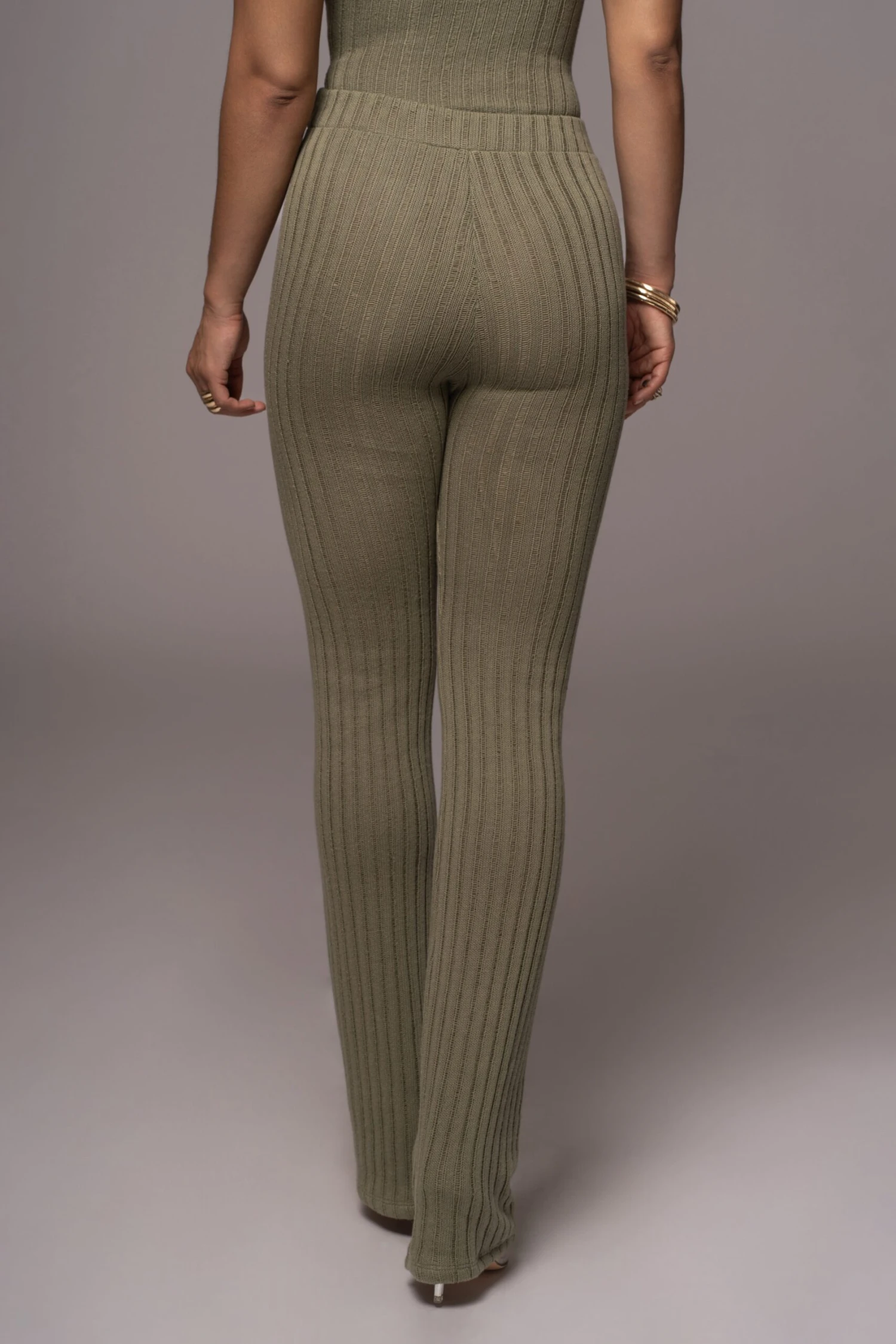 Olive Better Together Ribbed Pants 7 Olive Better Together Ribbed Pants - Image 7