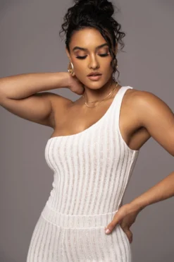 White Malibu Nights One Shoulder Bodysuit -Trendify Store PRODUCT JUL262023 AUGDROP12 49 scaled