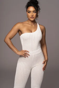 White Malibu Nights One Shoulder Bodysuit -Trendify Store PRODUCT JUL262023 AUGDROP12 50 scaled