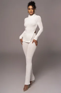 White Better Together Ribbed Pants 13 White Better Together Ribbed Pants -Trendify Store PRODUCT JUL262023 AUGDROP12 58 scaled