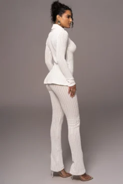 White Better Together Ribbed Pants 15 White Better Together Ribbed Pants -Trendify Store PRODUCT JUL262023 AUGDROP12 59 scaled
