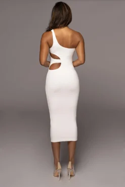 New Release 17 Ivory Zuzanna Cutout Dress