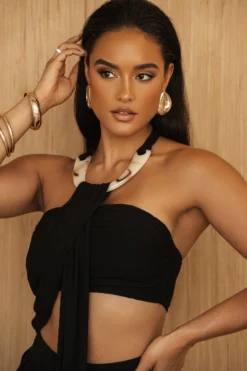 Black TAKE A SEAT HALTER TOP -Trendify Store PRODUCT JUL52023 CROCHET2 228 scaled