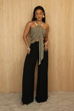 Black After Sunset Pleated Pants -Trendify Store PRODUCT JUL52023 CROCHET2 233 726bfa8f 71cc 4916 8794 189c82cf57ba scaled