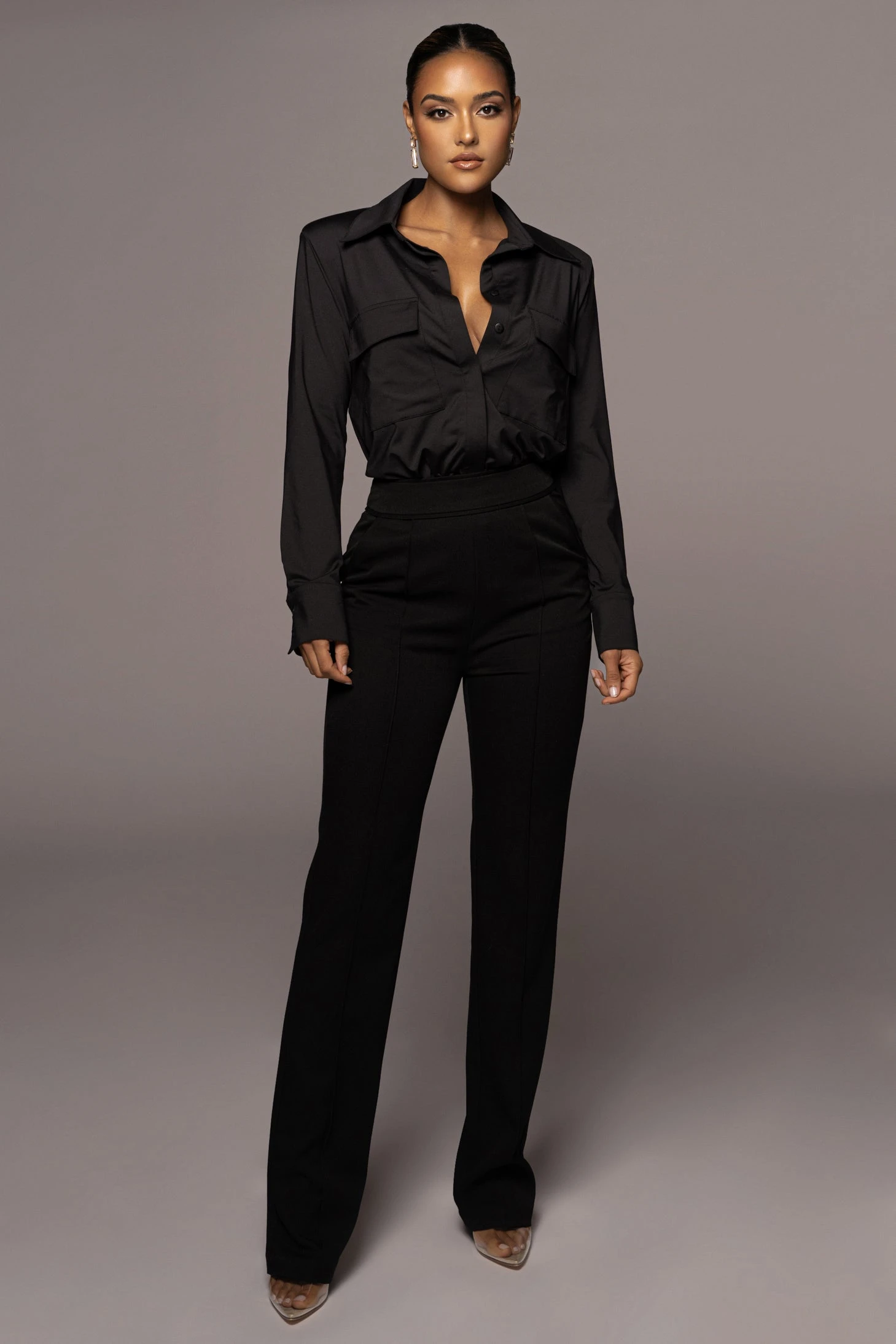 Noir Jaxson Button Up 3 Noir Jaxson Button Up - Image 3