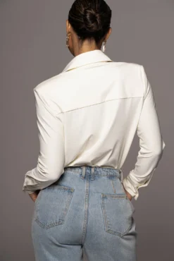 Ivory Jaxson Button Up 18 Ivory Jaxson Button Up -Trendify Store PRODUCT JUL72022 RESHOOTS 24