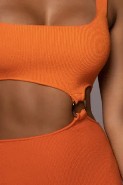 Orange Time After Time Dress -Trendify Store PRODUCT JUL72022 SUMMER4 14