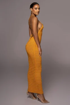 Apricot Palmas Crochet Maxi Dress -Trendify Store PRODUCT JUL72022 SUMMER4 54