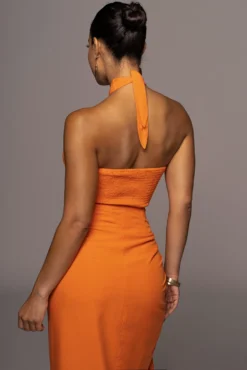 Orange Sahara Dress 26 Orange Sahara Dress -Trendify Store PRODUCT JUN22022 SUMMER3 145