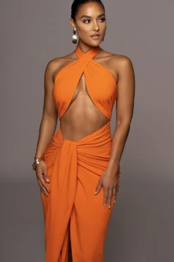 Orange Sahara Dress 21 Orange Sahara Dress -Trendify Store PRODUCT JUN22022 SUMMER3 146